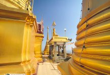 วัดศีรีวงศ์ เที่ยวงานหุ่นโคมไฟ ณ ลานมังกร